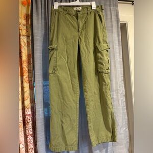 Olive green Madewell Cargo Pants Size 26